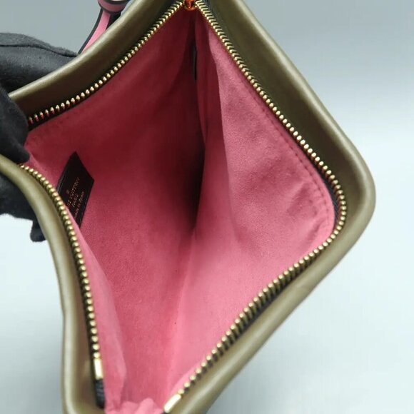 Louis Vuitton Tuileries Brown Monogram Canvas Clutch Bag 615-010225 - Picture 10 of 11